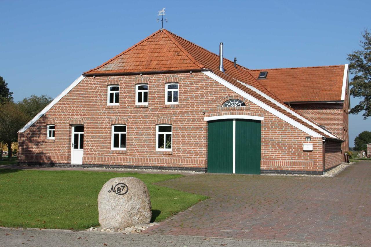 Ferienwohnung Im Gulfhof, 65269 Moormerland Dış mekan fotoğraf